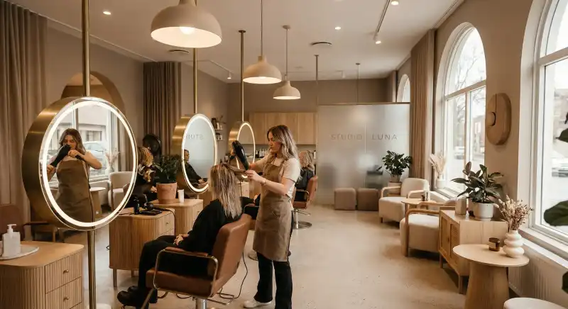 Coiffeur professionnel - création de site web